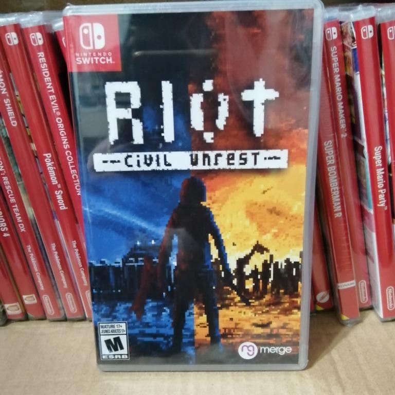 Riot Civil Unrest Nintendo Switch Toys Games Video Gaming Video Games On Carousell