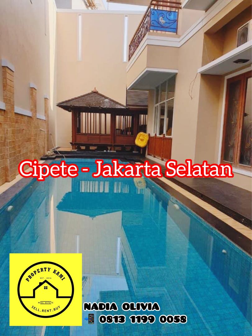 Rumah Mewah Kolam Renang Semi Komplek Di Cipete Jakarta Properti Dijual Di Carousell