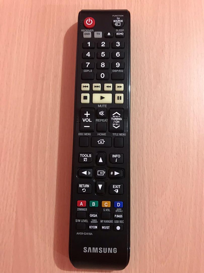 Samsung Home Theater HTF453HK 5.1 speaker with subwoofer entertainment