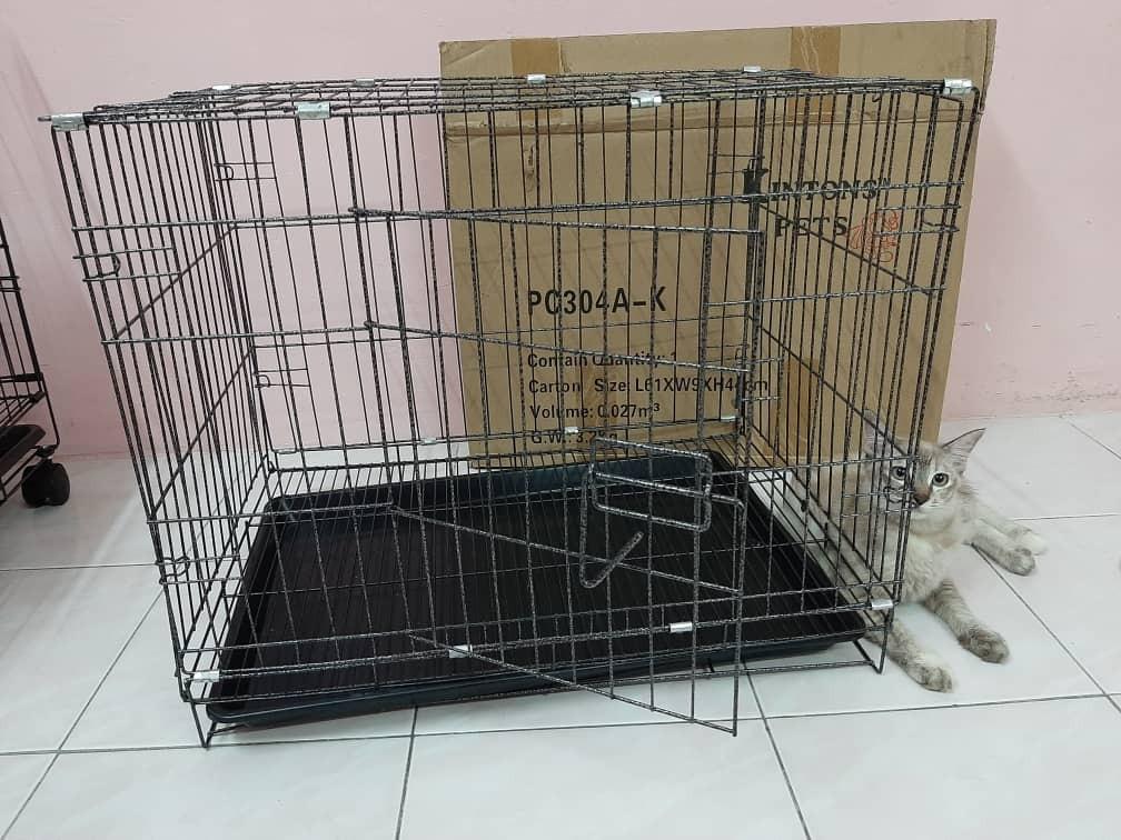 Sangkar Kucing, Pet Supplies, Pet Accessories on Carousell