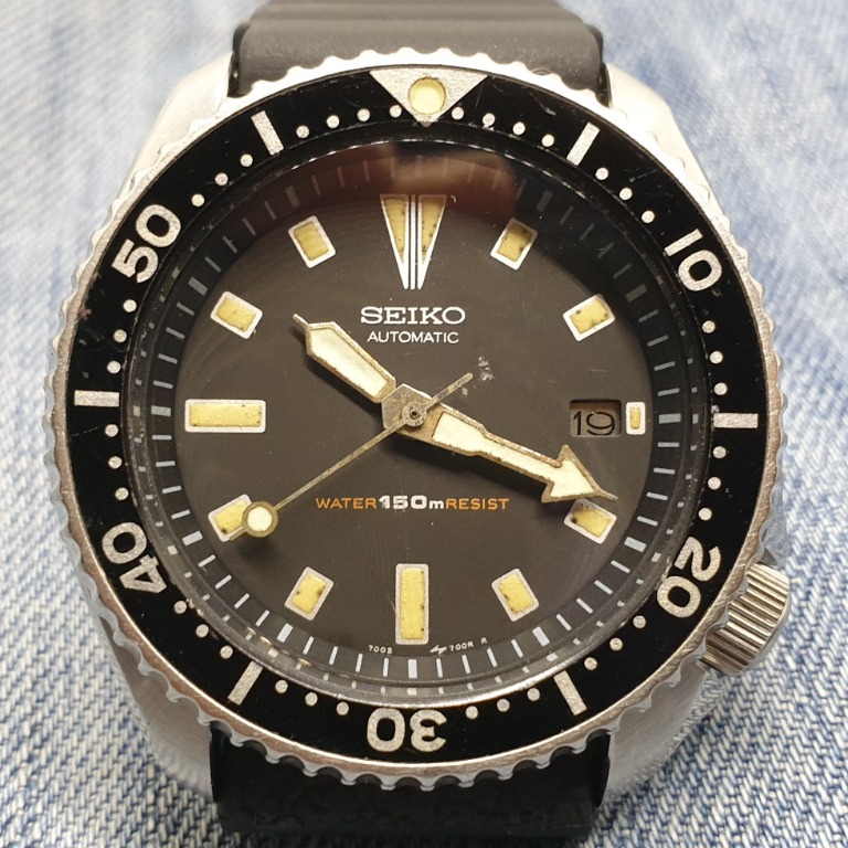 Seiko SDS001 7002-700A Automatic Diver's Watch, Women's Fashion, Watches &  Accessories, Watches on Carousell