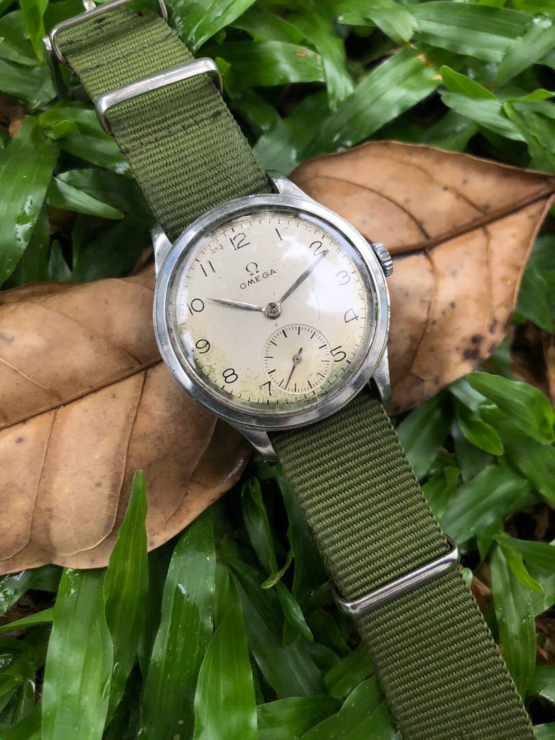 SERVICED Omega 1943 Military Pilot Civilian Vintage Mobile