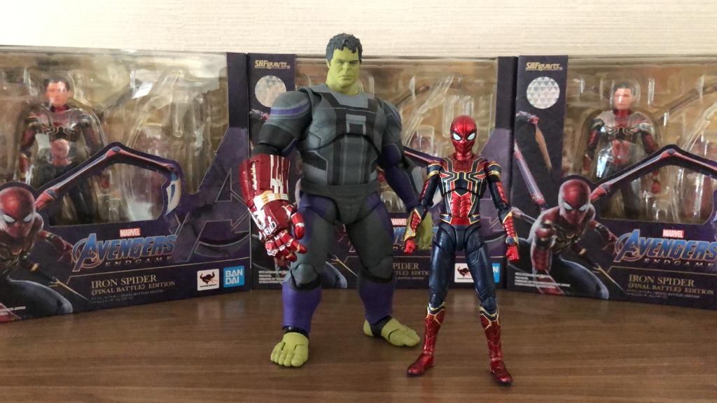 sh figuarts endgame iron spider