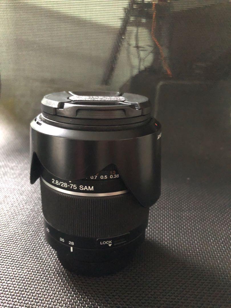 Sony 28 75mm F2 8 Sam A Mount Photography Lenses On Carousell