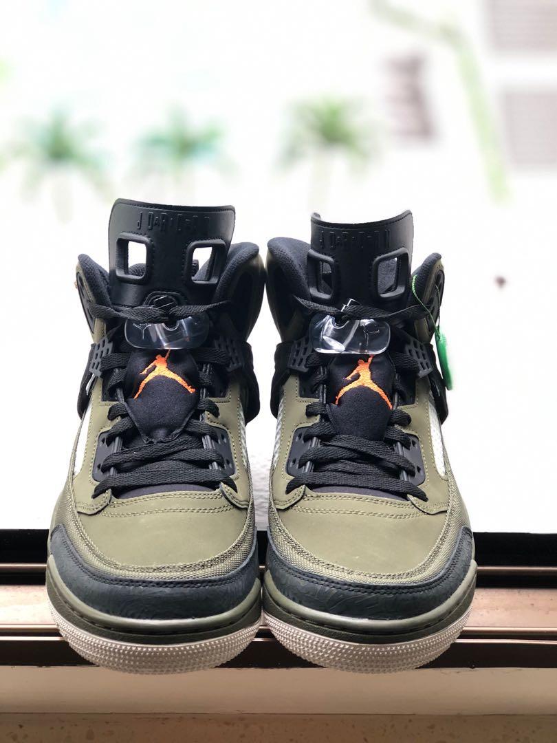 Special price Jordan Spizike Olive Canvas