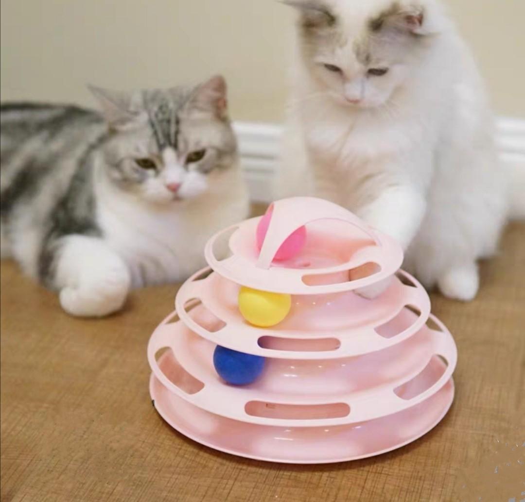 Cat Toy Spinning Ball
