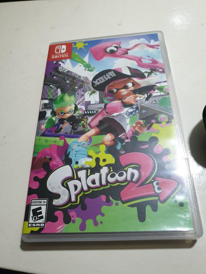 splatoon nintendo switch on Splatoon 2 Nintendo Switch Game Video Gaming Video Games Nintendo On Carousell