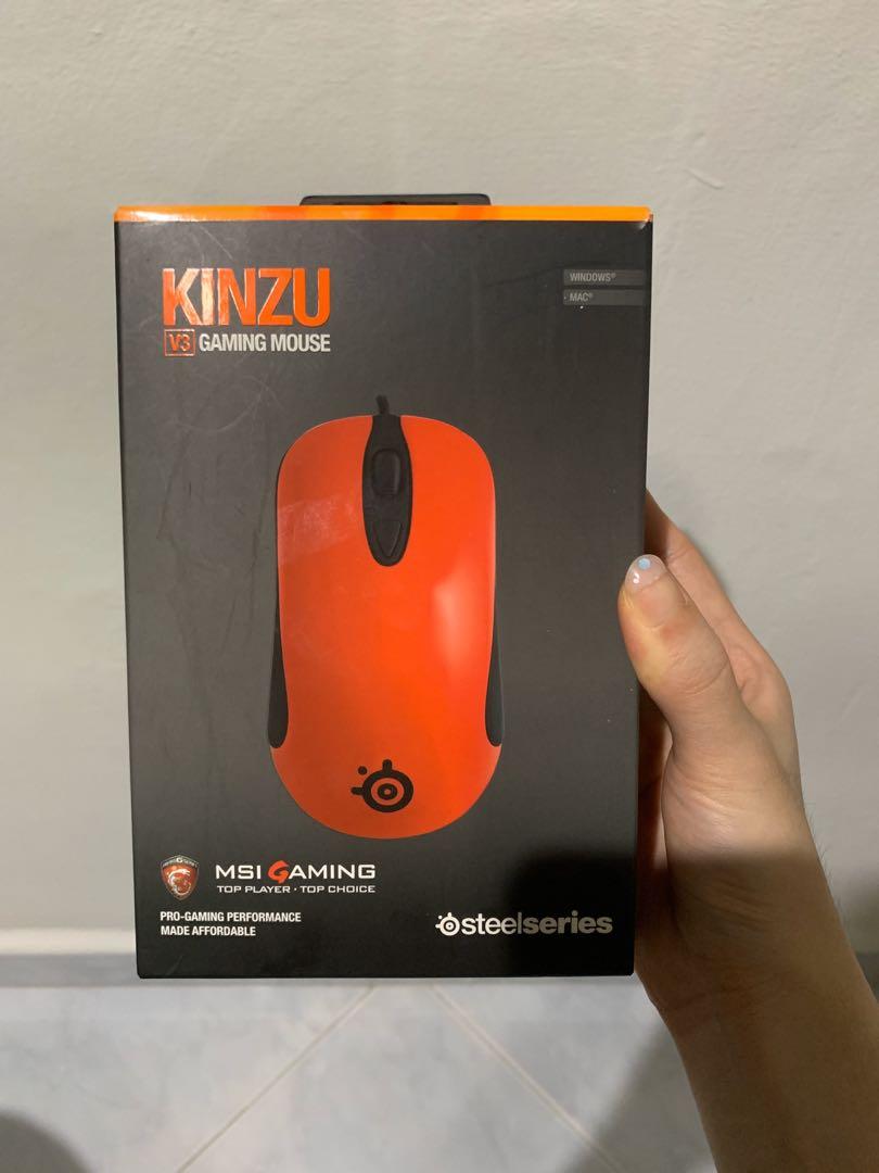 SteelSeries Kinzu V3 Gaming Mouse Red, Computers & Tech, Parts ...