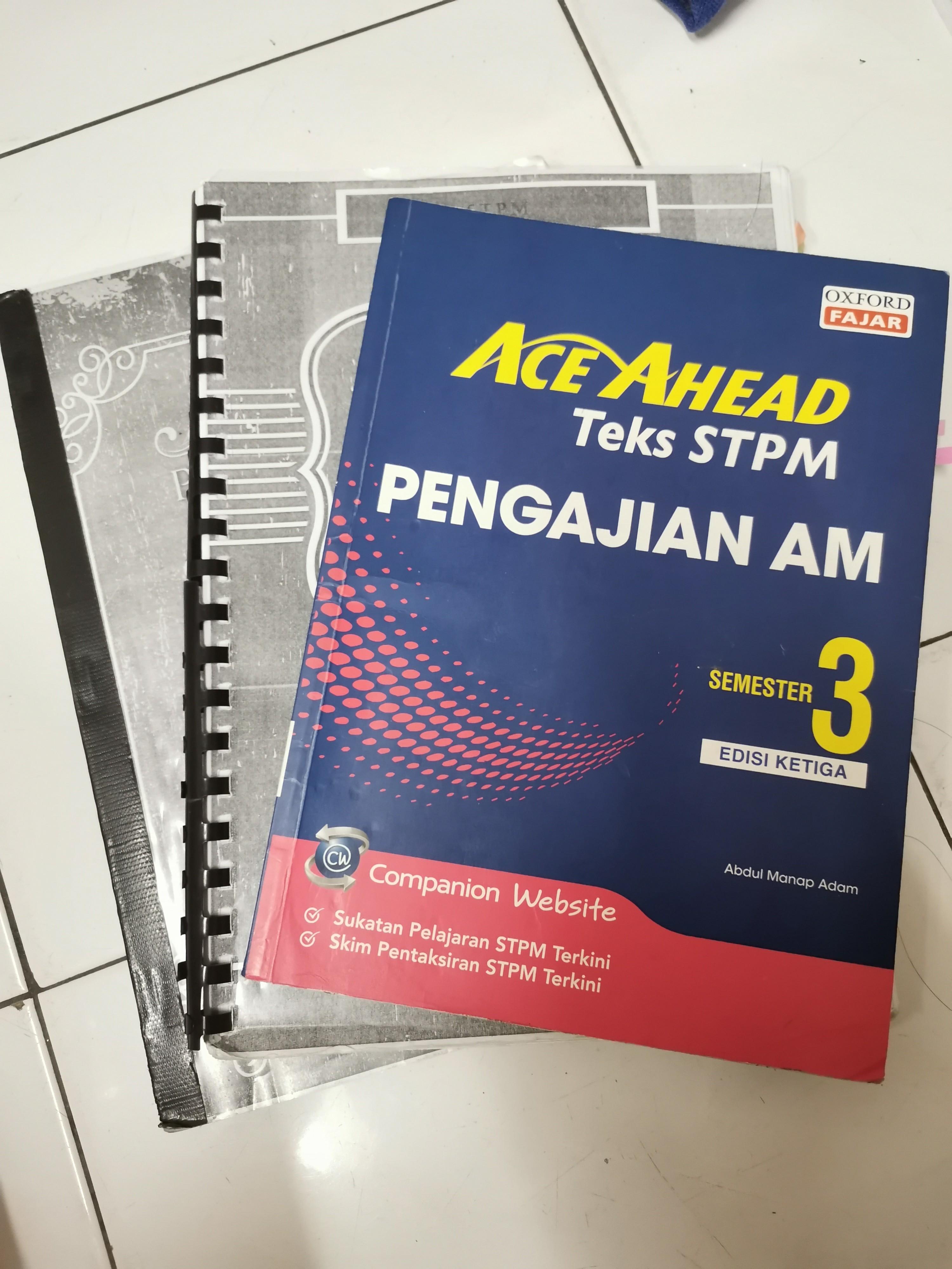 Stpm F6 Pengajian Am Sem 1 3 Textbooks On Carousell
