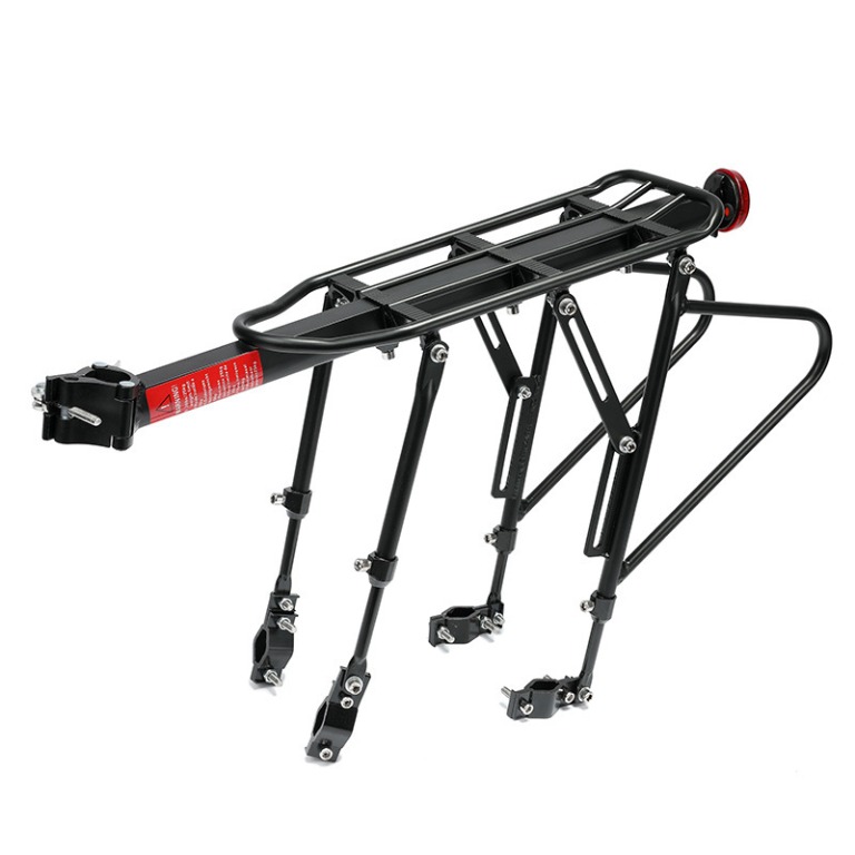 Sturdy 4 Legs Adjustable Bike Rear Bicycle Rack Cargo Luggage Carrier ...