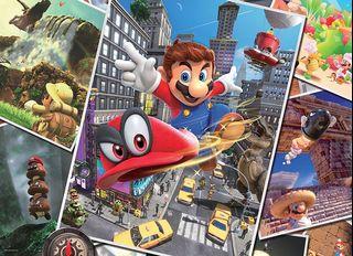 Super Mario Odyssey Snapshots 1,000-Piece Premium Puzzle
