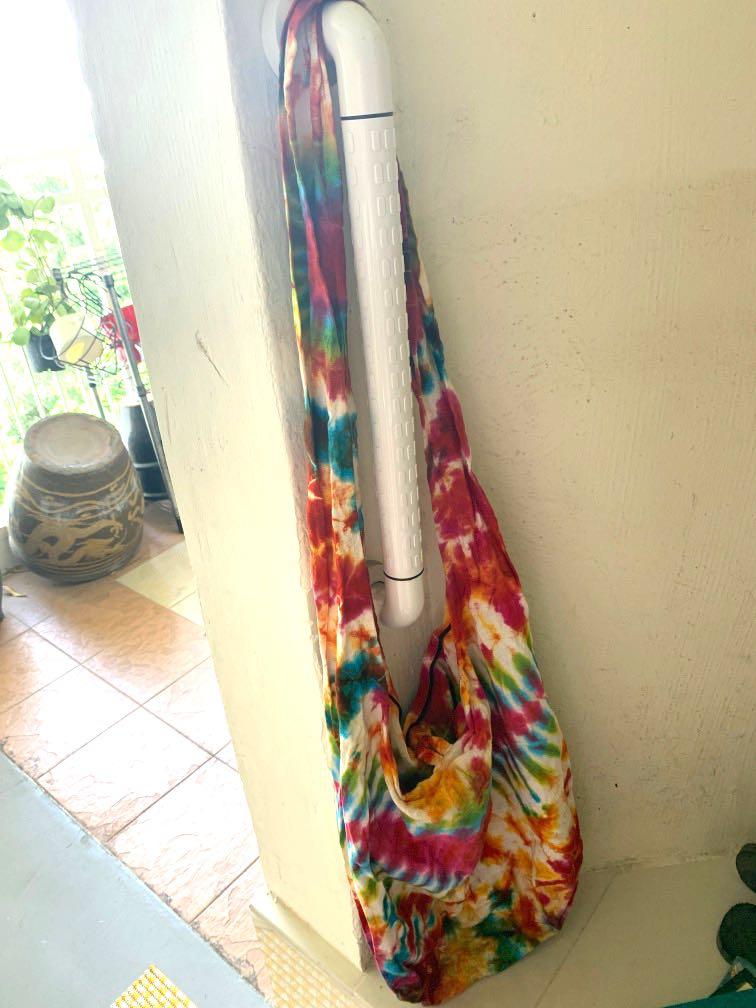 tie dye sling bag