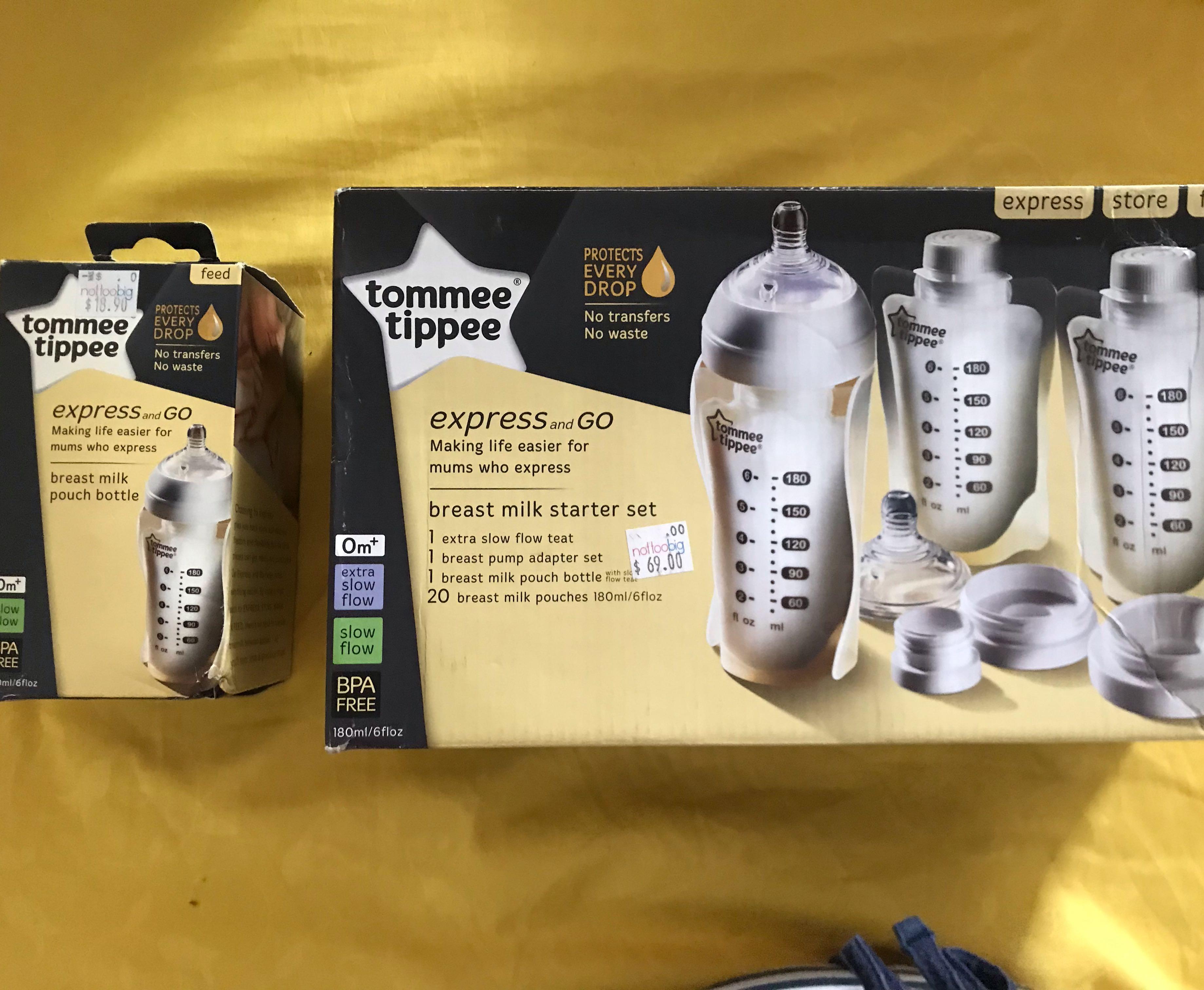 tommee tippee breast pump starter kit