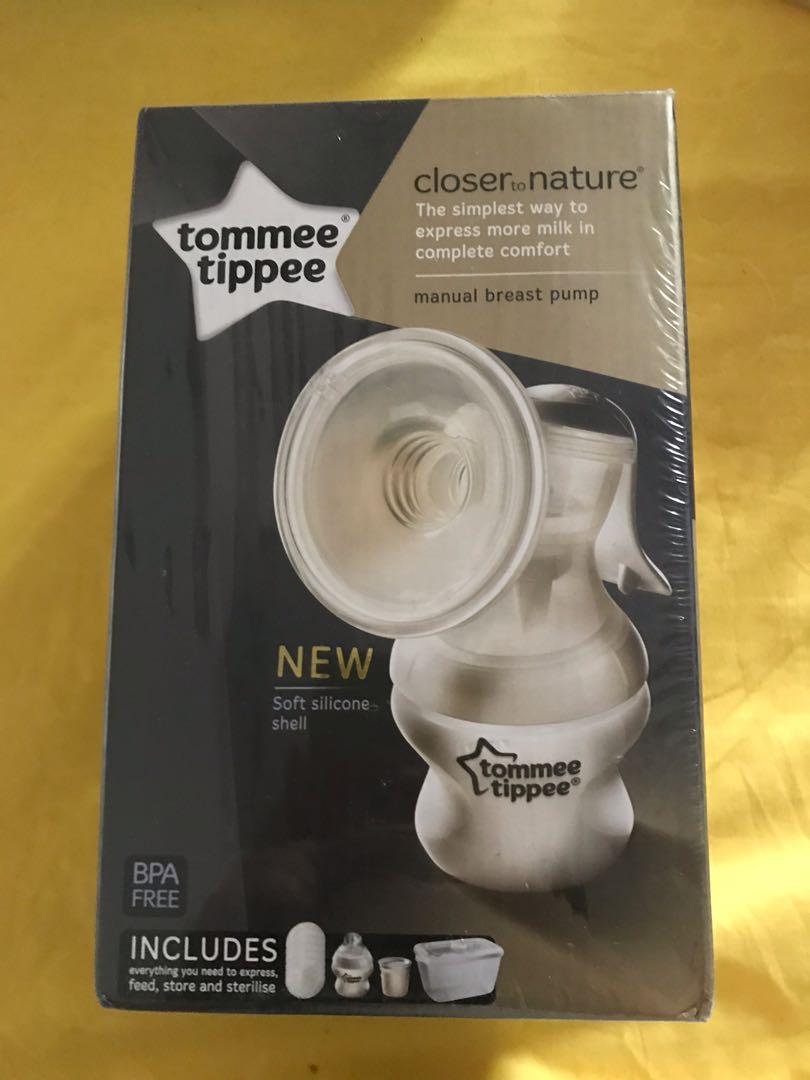 Tommee Tippee Manual Breast Pump Babies Kids Nursing Feeding