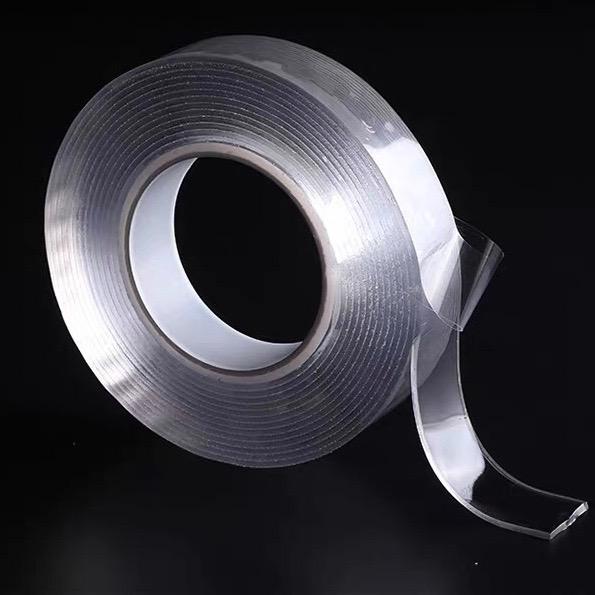 strong clear double sided tape