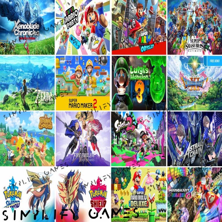 Digital games deals on two switches