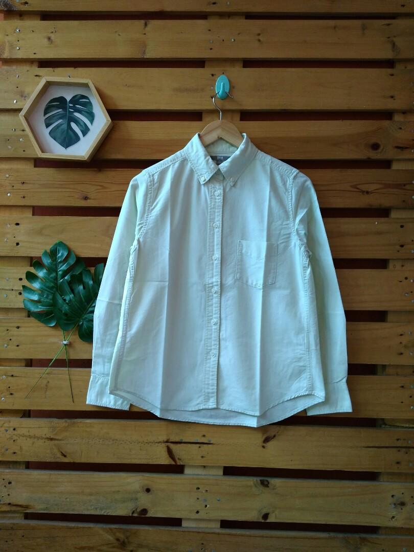 Uniqlo Original Oxford Shirt Women S Fashion Women S Clothes