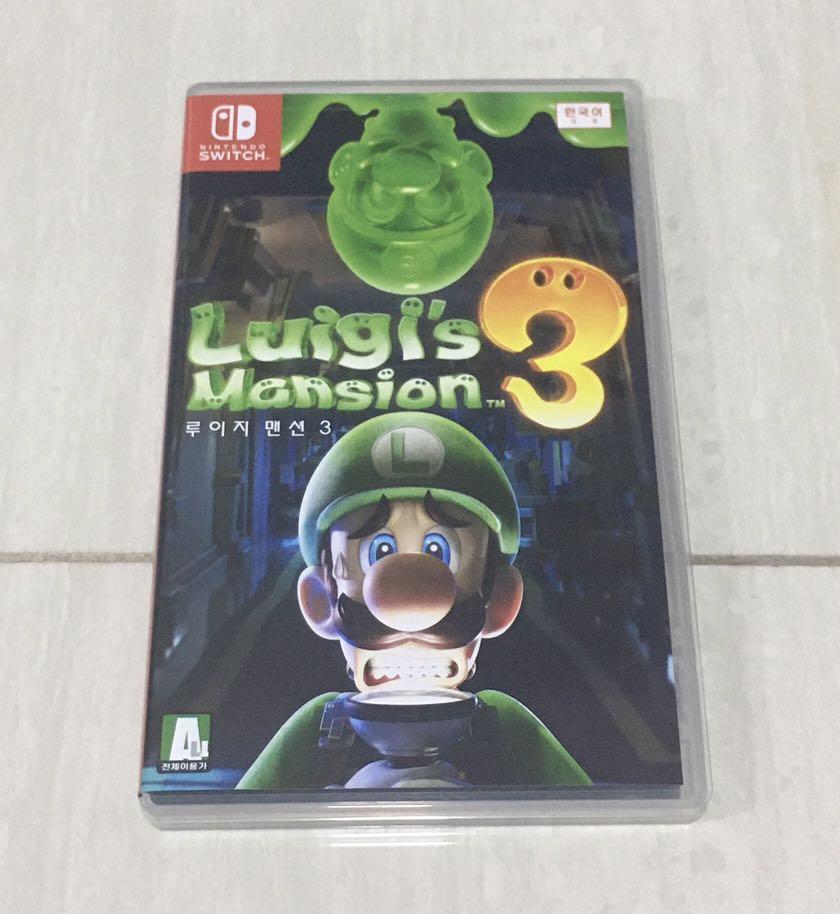 Used luigi's mansion 3 clearance