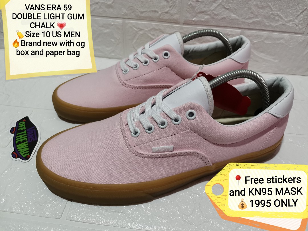 vans era 59 double light gum