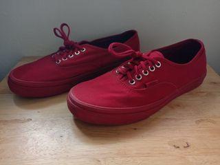 vans red mono philippines