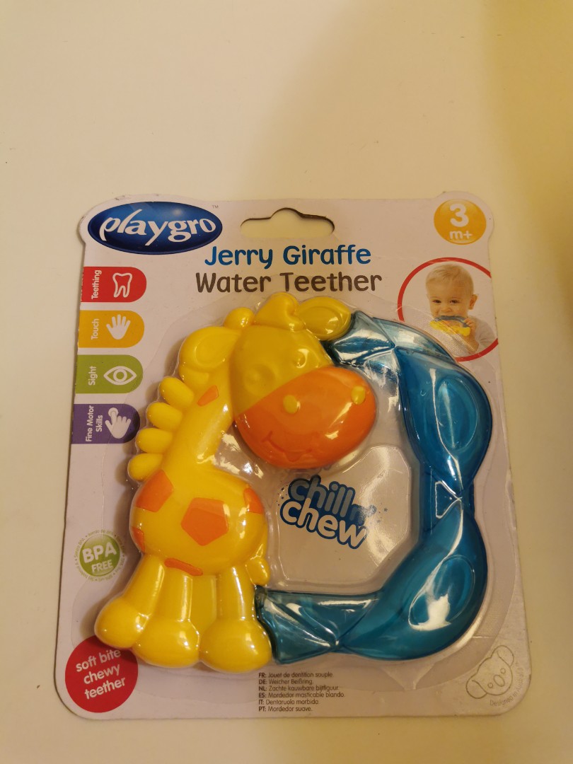 Jerry giraffe clearance water teether