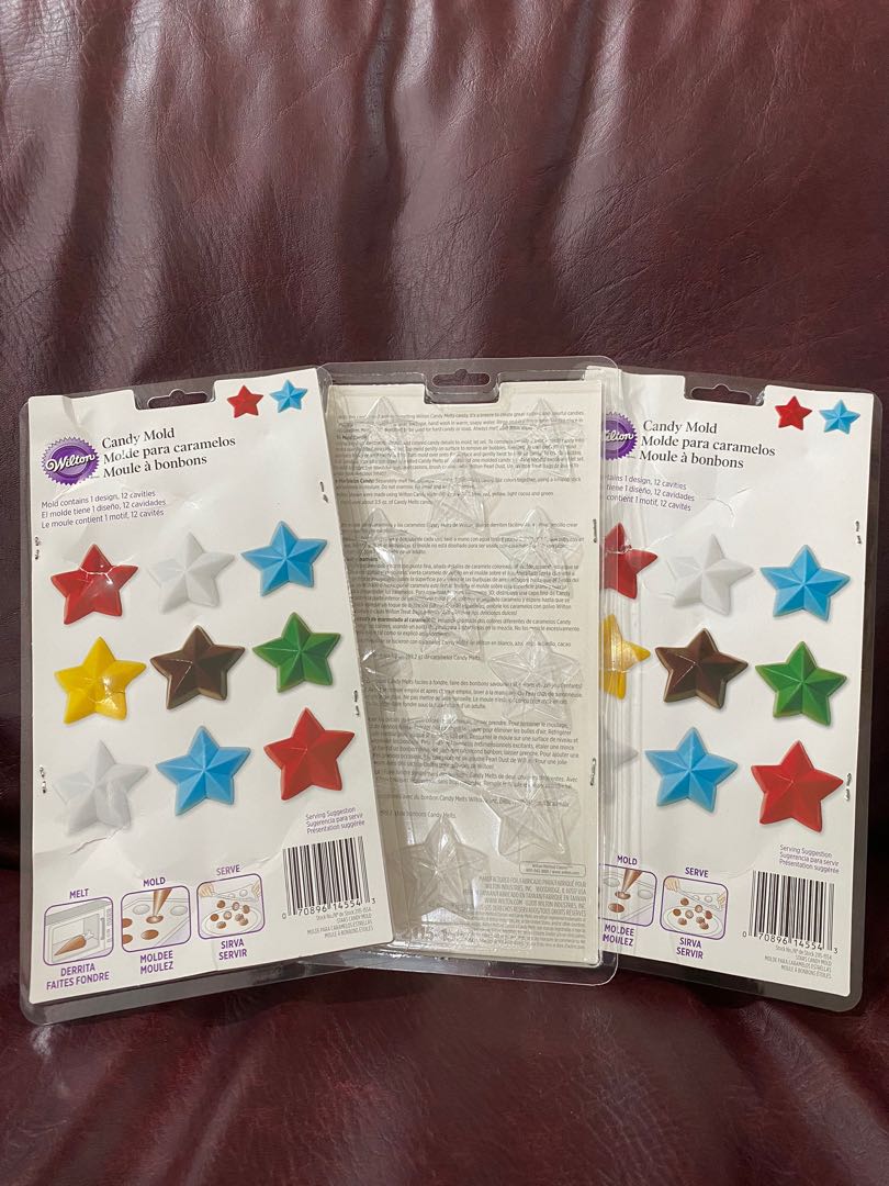Wilton Candy Mold Set Of 3 Food Drinks Packaged Instant Food On Carousell For basic, solid candies, use candy melts® candy or melting chocolate and follow the instructions on the package. carousell ph
