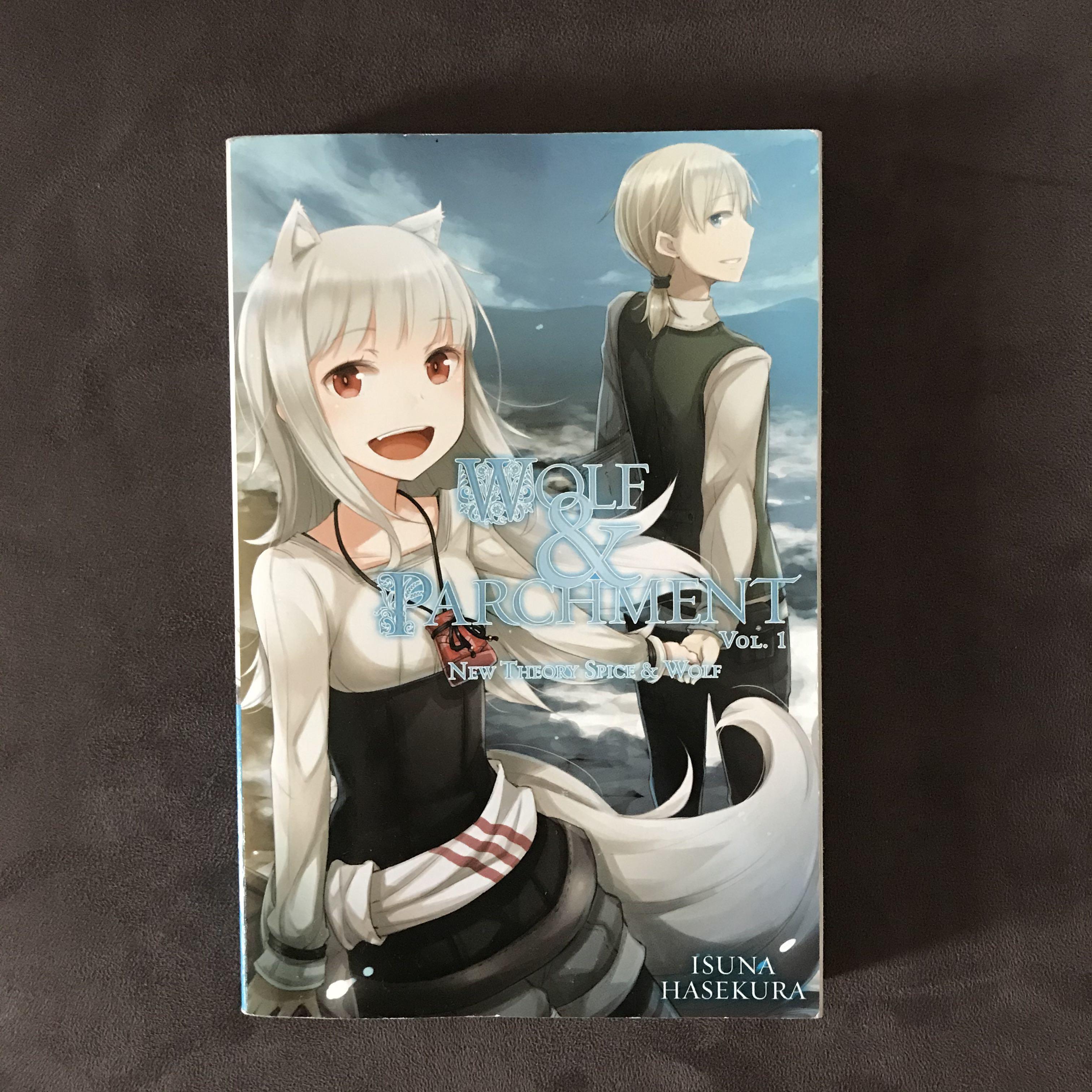 Wolf Parchment New Theory Spice Wolf Vol 1 Light Novel Books Comics Manga On Carousell