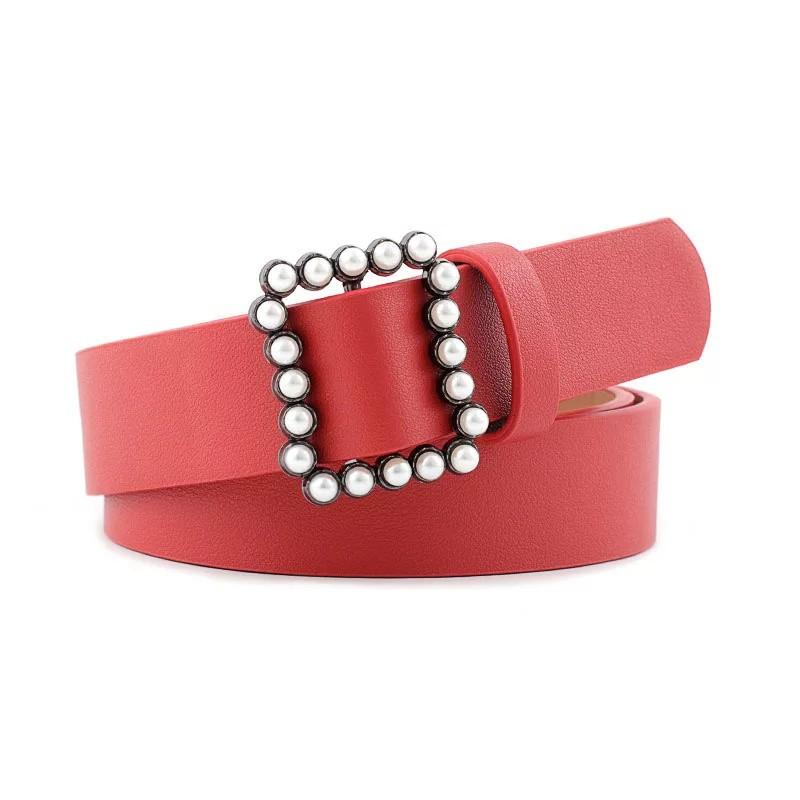 square buckle belt womens