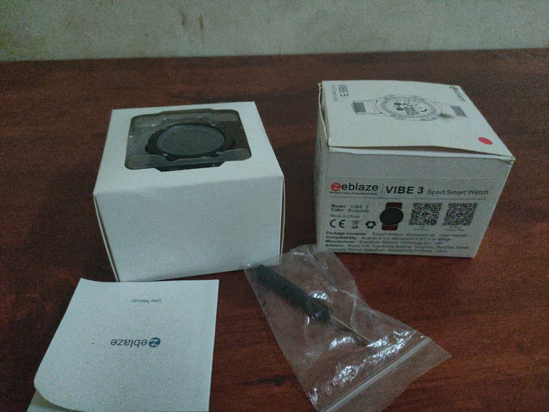 Manual zeblaze on sale vibe 3