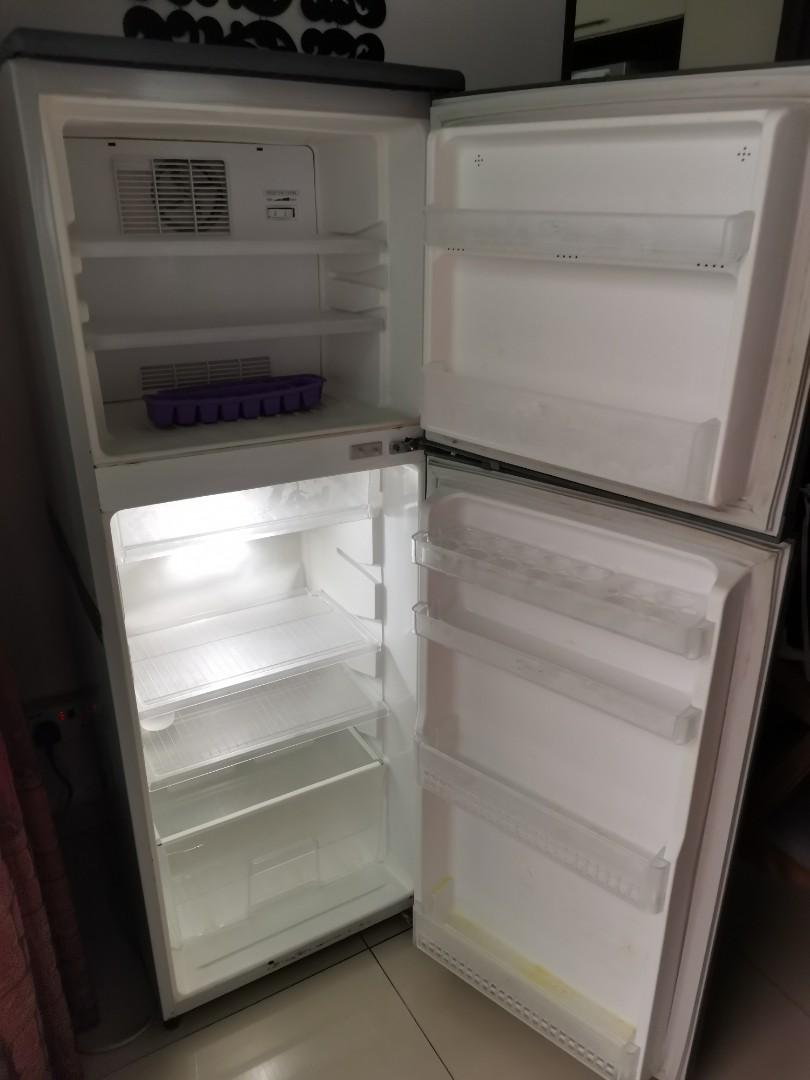 2 Pintu Peti Ais Toshiba Kitchen Appliances On Carousell