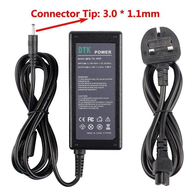 Alimentatore Per Laptop 45W (19V, 2.37A) – Caricabatterie Per ASUS VivoBook E ZenBook – Connettore 4.0x1.35mm