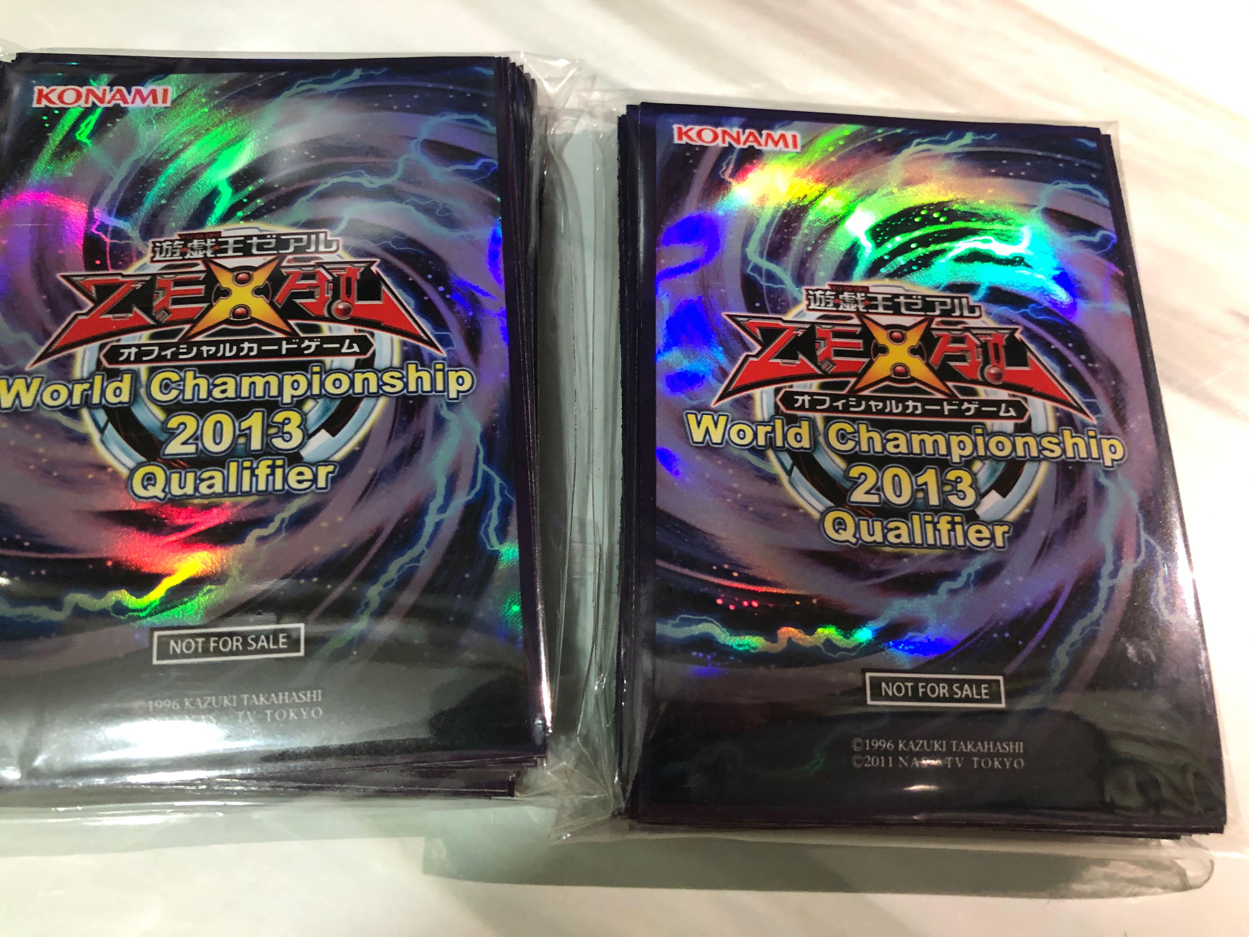 遊戲王比賽卡套world Championship 13 Qualifier Card Sleeves 興趣及遊戲 收藏品及紀念品 明星周邊 Carousell