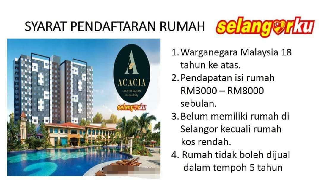 Acacia Diamond Residence, diamond city, Semenyih rumah selangor ku
