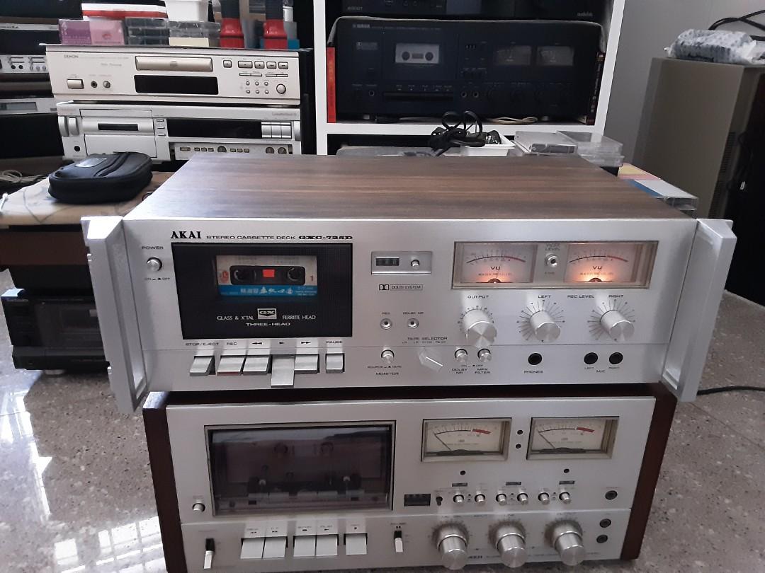 美品名機動作品 AKAI GXC-725D カセットデッキ アカイ 1977年 Akai GXC-725D/ Cassette Deck/ Fully Serviced and Tested
