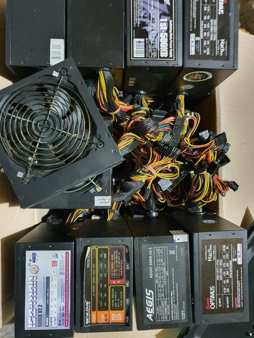 Assorted true rated 500 watts korean