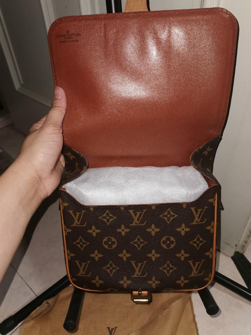 Used] Louis Vuitton Monogram Cult Ciel 22 Shoulder bag Brown Leather  ref.439217 - Joli Closet