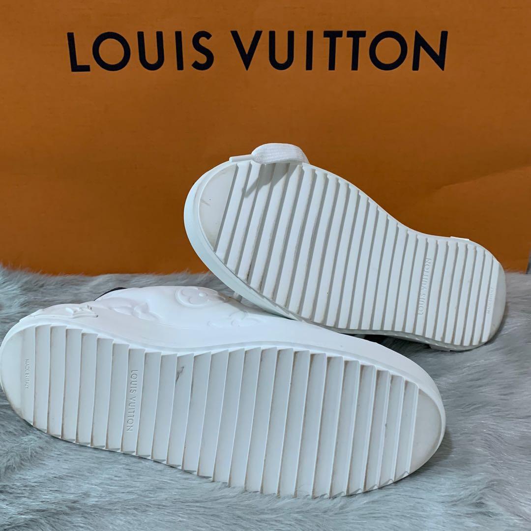 Used louis vuitton MONOGRAM TIME OUT SNEAKERS SHOES 8.5