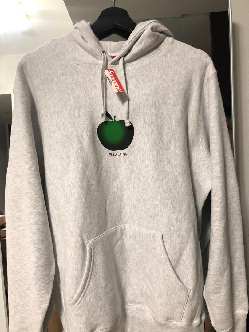 Supreme green apple hoodie sales