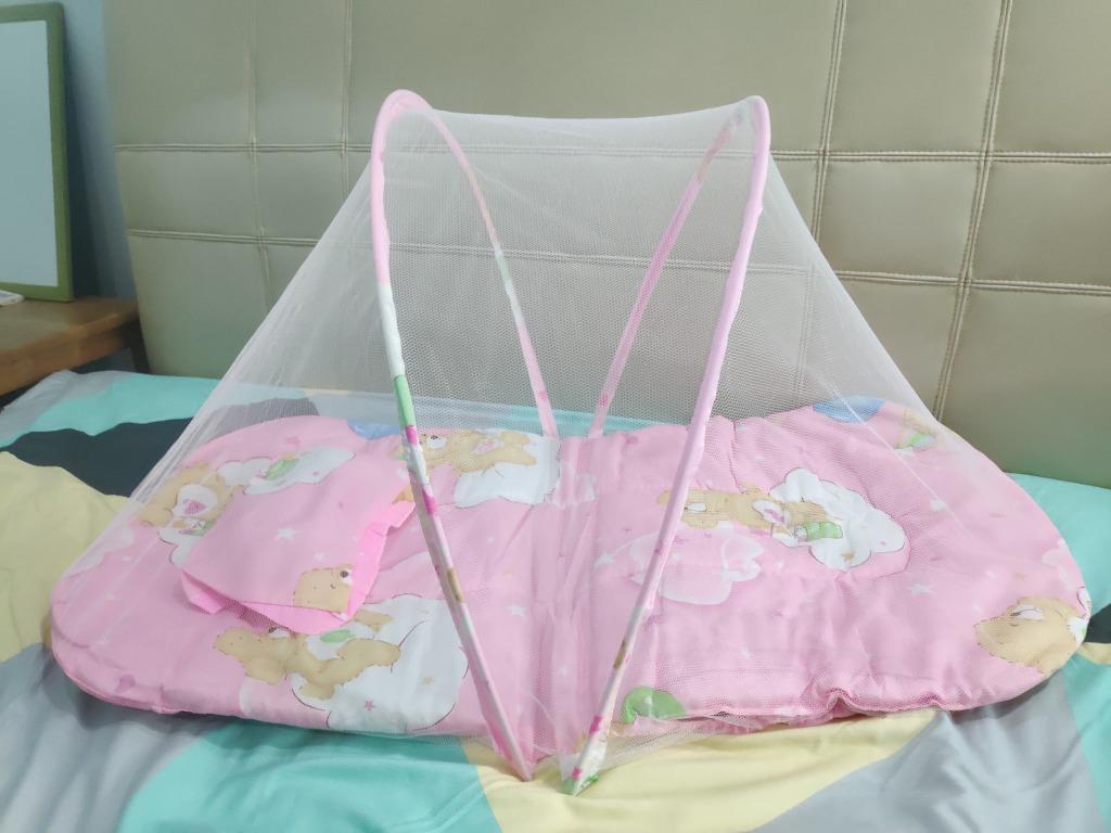 Baby Portable Mattress With Mosquito Net On Carousell