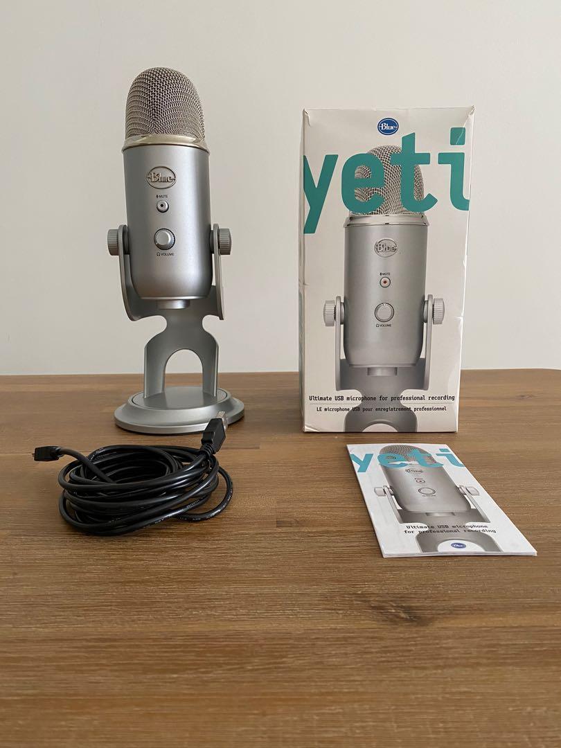 Blue Yeti Professional Usb Microphone Silver Audio Microphones On Carousell