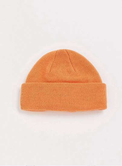 fisherman beanie orange