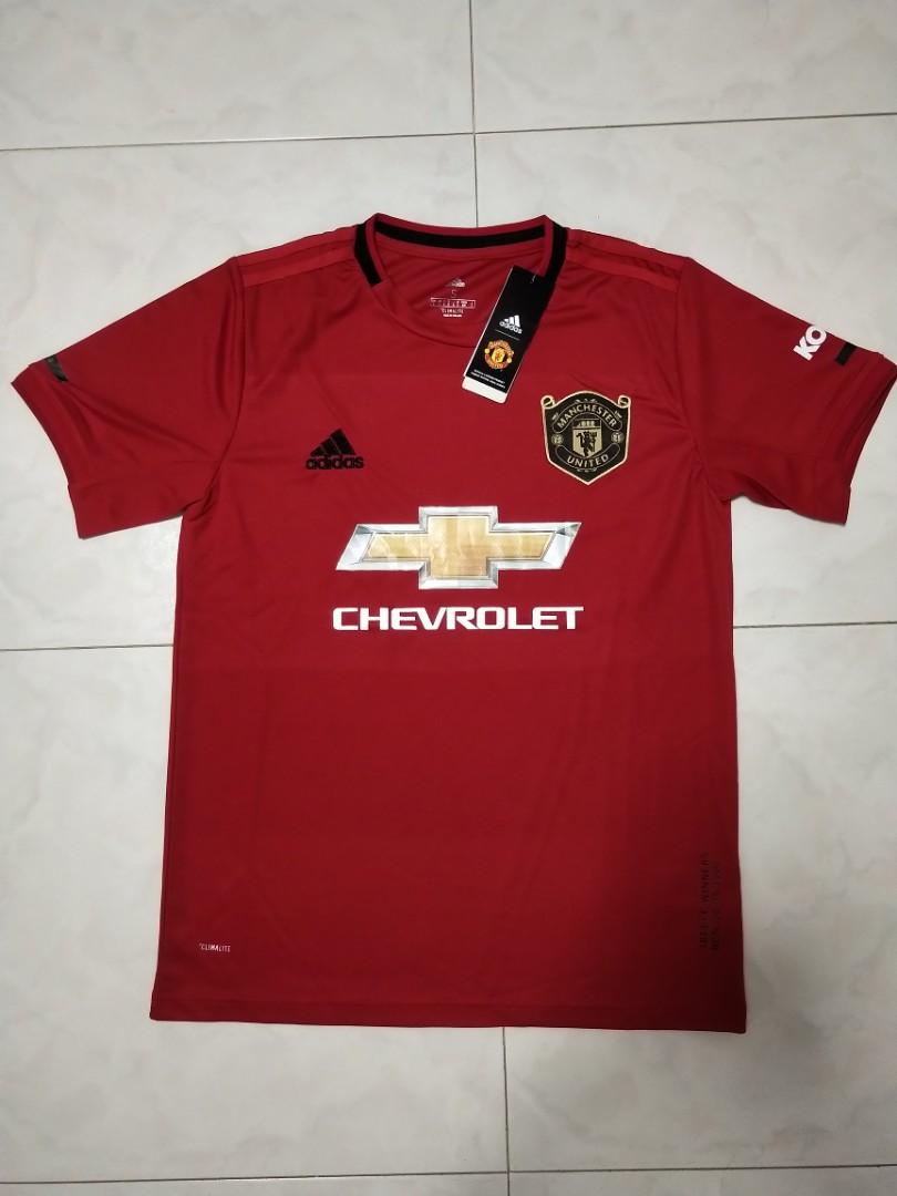 Bnwt Manchester United 2019 2020 Football Home Jersey Sports Sports Apparel On Carousell