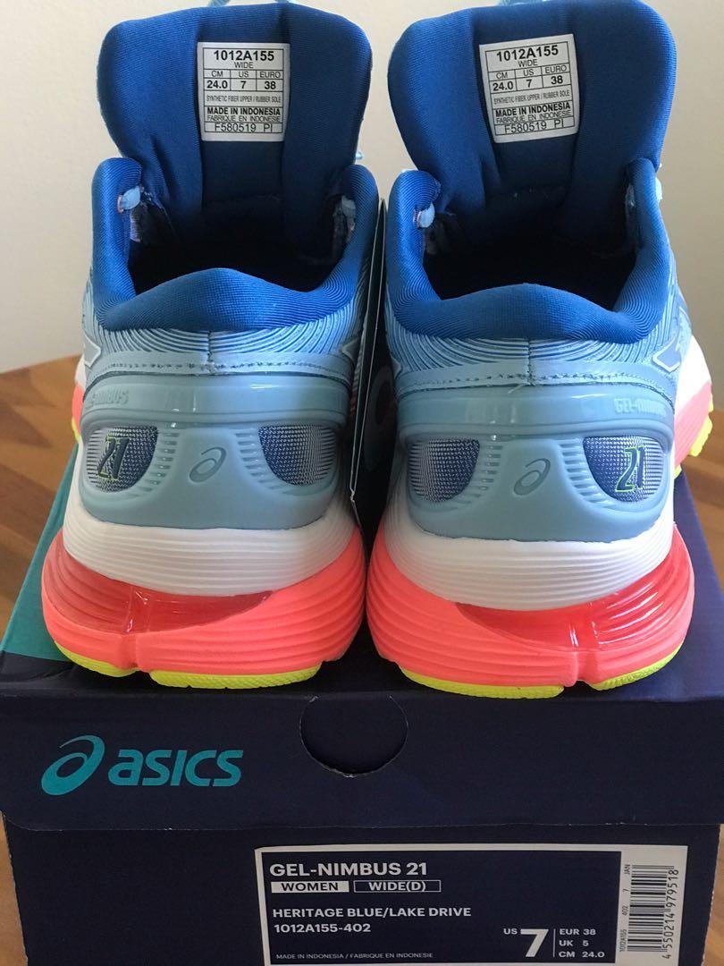 Brand new Asics Running Shoes Gel Nimbus Women s Fashion Footwear Sneakers on Carousell