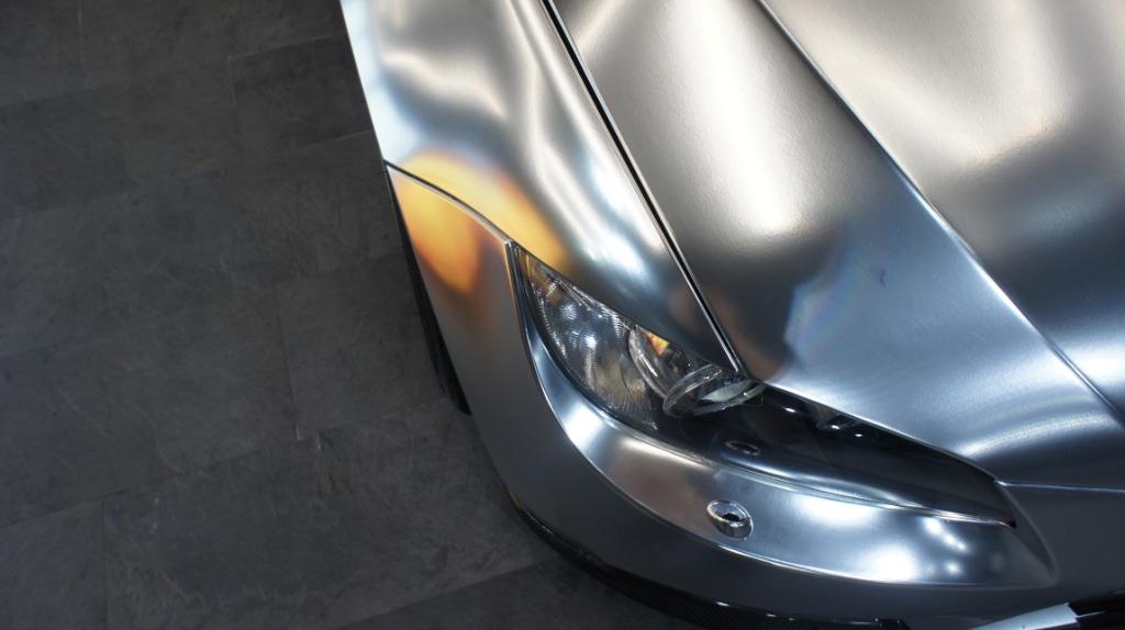 Car Wrap Avery Matte Chrome Silver Car Accessories Accessories On Carousell