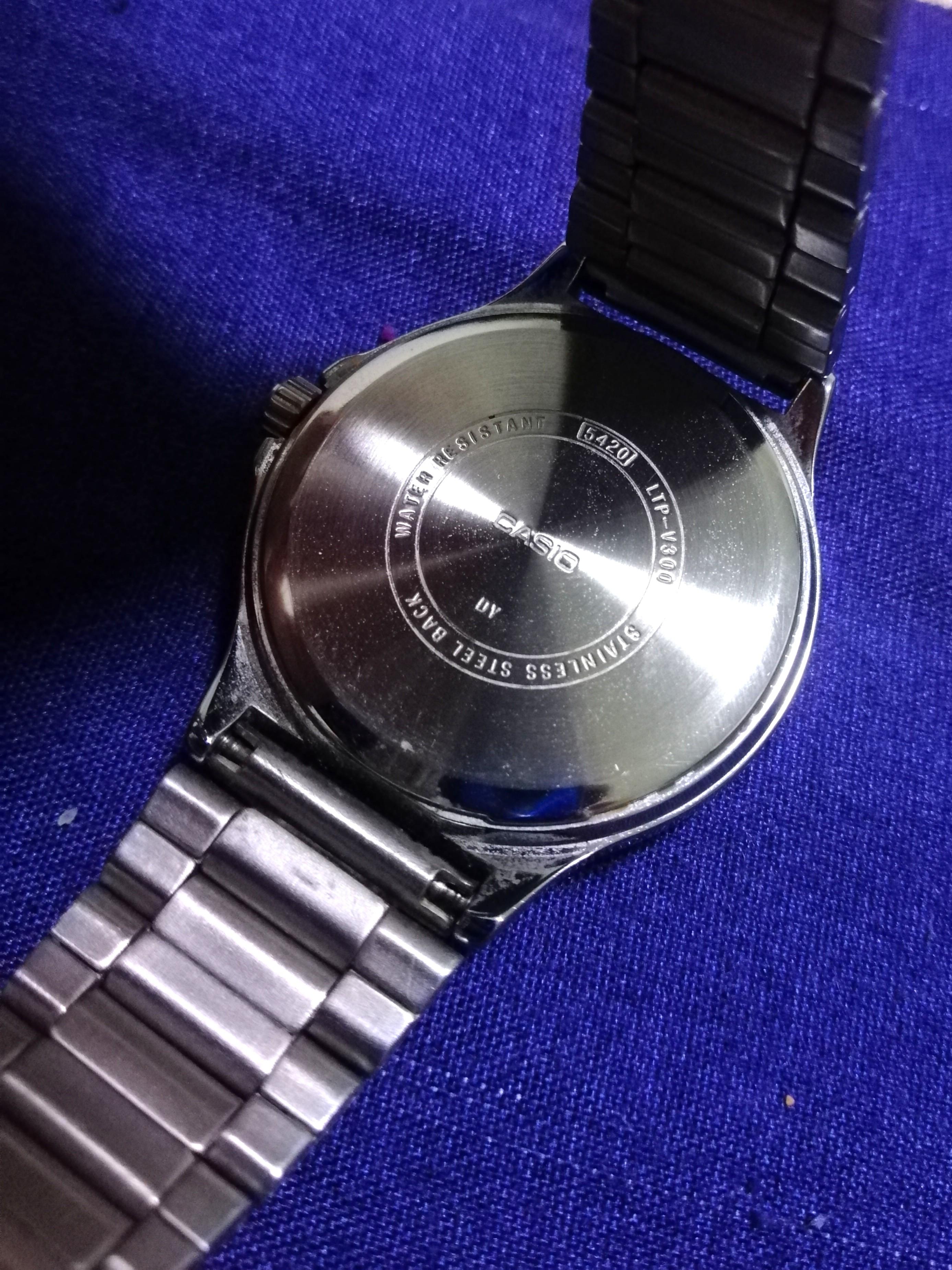 Casio watch sales second hand