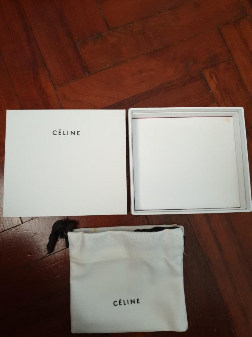 celine dust bolsa and box