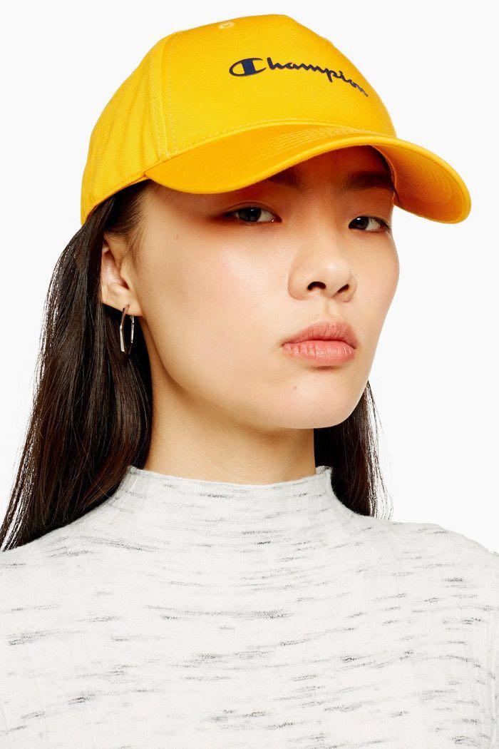 Yellow hotsell champion cap