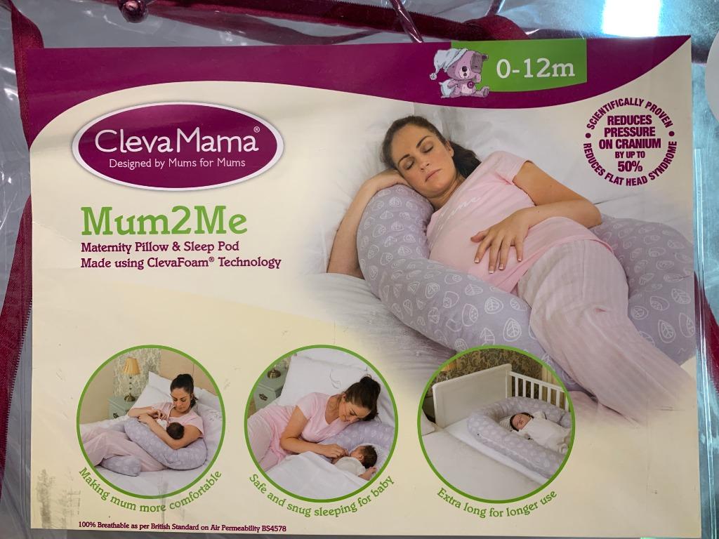 Clevamama Mum2Me Maternity Pillow Sleep Pod Babies Kids Nursing Feeding Breastfeeding Bottle Feeding on Carousell