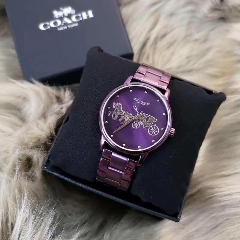 Coach watch online purple