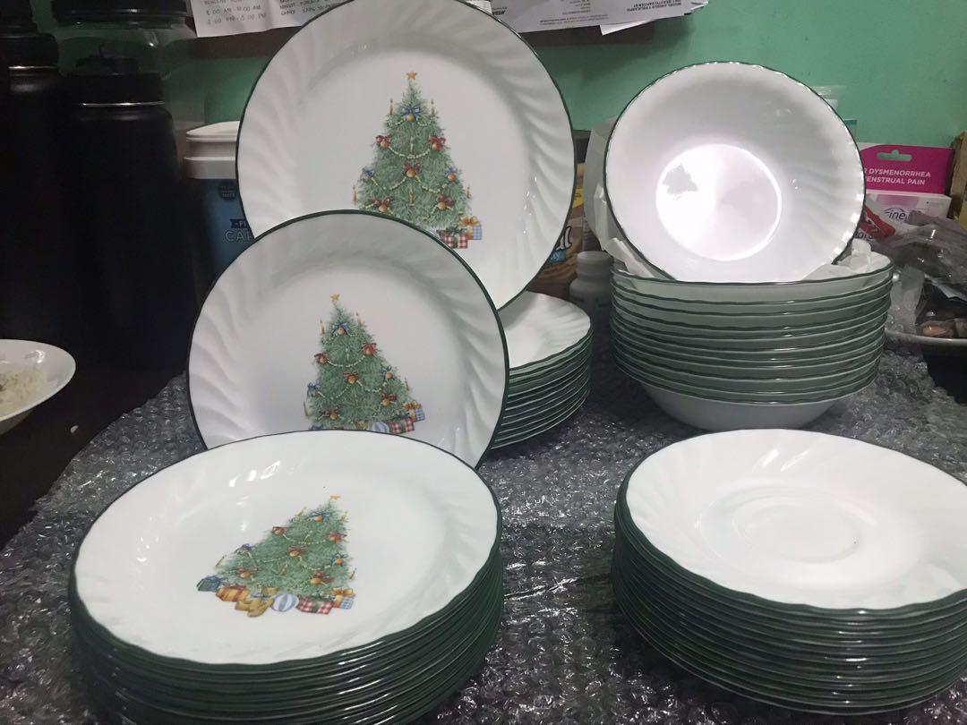 corelle holiday magic Furniture Home Living Kitchenware Tableware Dinnerware Cutlery on Carousell